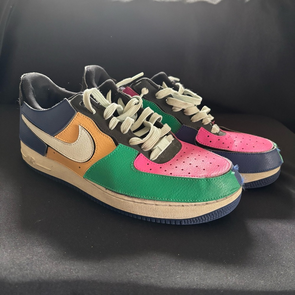 Colorful Nike Air Force Cosmic Sneakers size 11